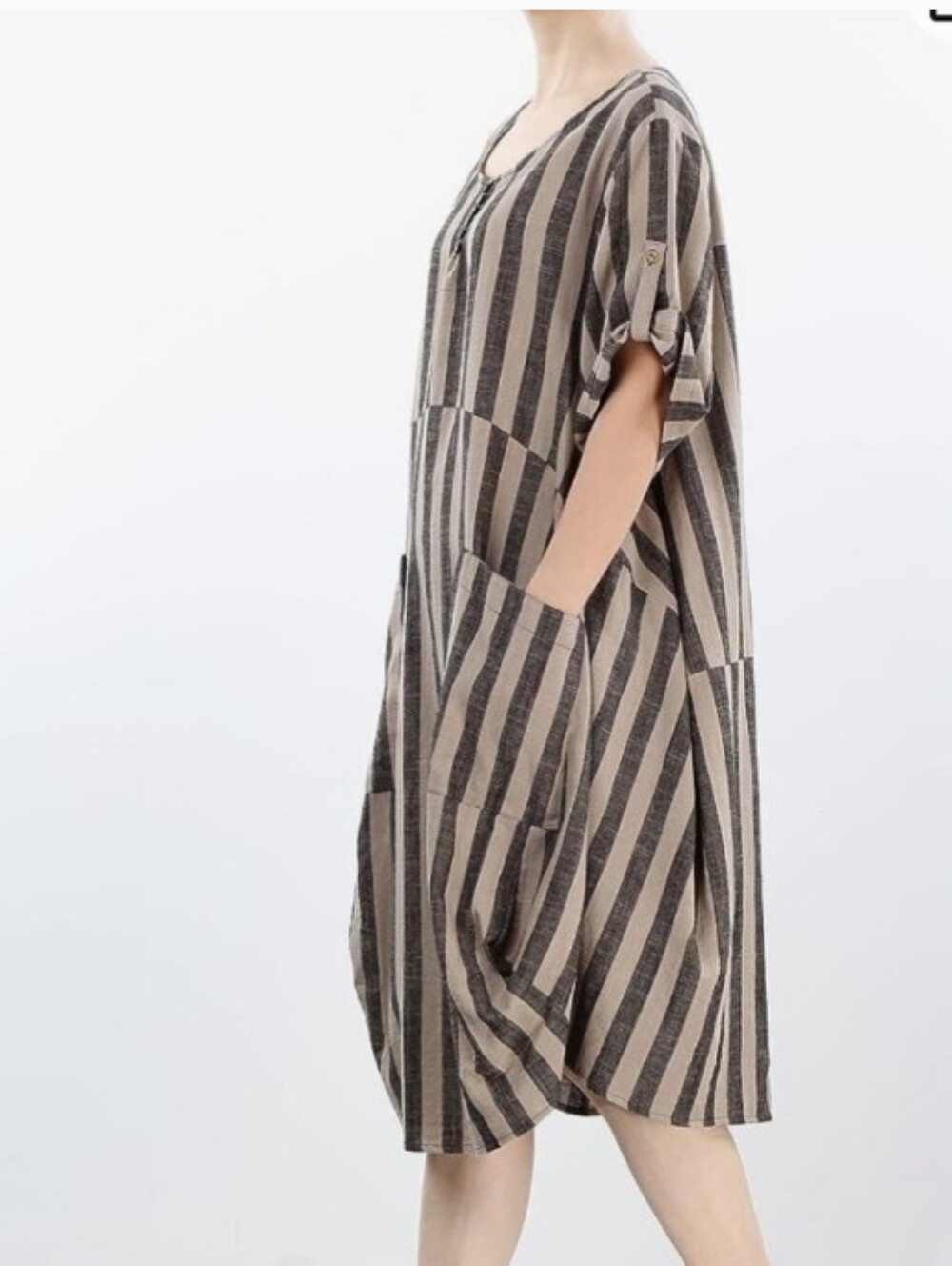Minibee Cotton/Linen Dress sz L